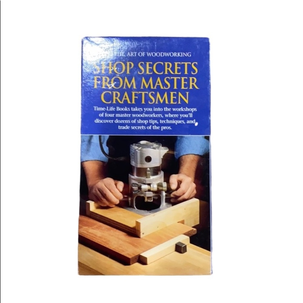 Shop Secrets From Master Craftsmen VHS Tape